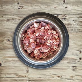 Herz mit Kappe gewolft